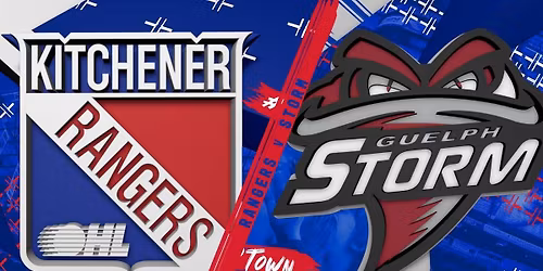Kitchener Rangers at Guelph Storm at Sleeman Centre