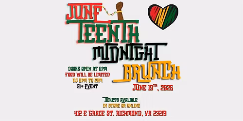 Juneteenth Midnight Brunch