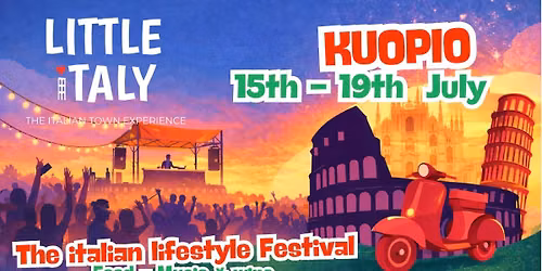 Little Italy Festival 2026 - Kuopio X GranTerre Parmareggio
