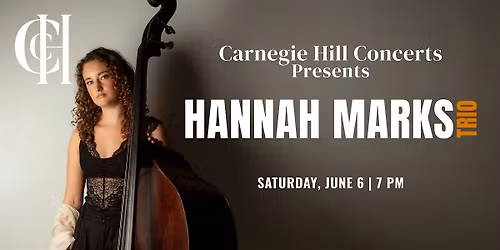 Carnegie Hill Concerts Presents Hannah Marks Trio