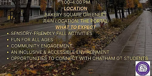 Sensory Friendly Fall Fest