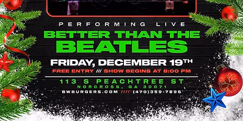Better Than The Beatles - Free Event