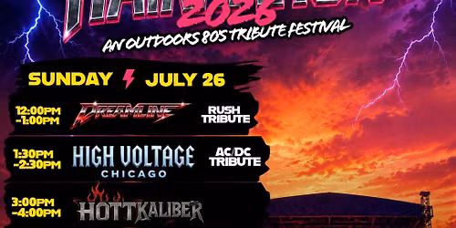 Hairnation 2026- An Outdoor 80s Tribute Festival