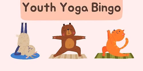 Youth Yoga Bingo