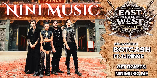 NiNi Music: East Goes West Tour, LIVE in Sacramento at Harlow's