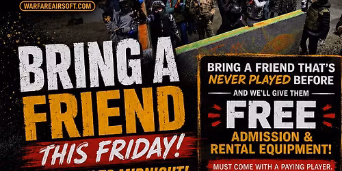 Bring A Friend Day!