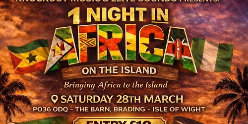 1 NIGHT IN AFRICA ON THE ISLAND