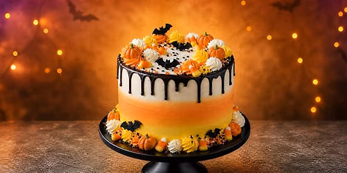 Candy Corn & Chocolate Drip: A Beginner Halloween Cake Decorating Class