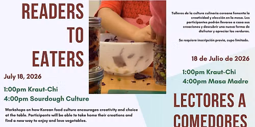 Readers to Eaters - Lectores a Comedores