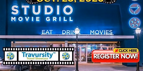 Travursity Travel Showcase, Studio Movie Grill , Alpharetta (Atlanta), TX