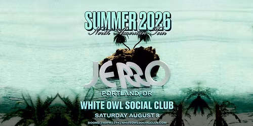 Jerro at White Owl Social Club