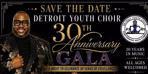 The Detroit Youth Choir's 30th Anniversary Gala Harlem Nights