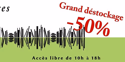 D\u00e9stockage - Foire aux livres d'occasions 