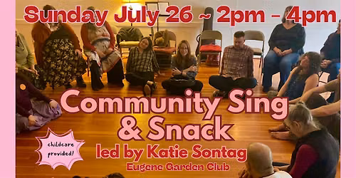 Community Sing and Snack
