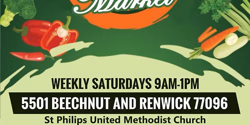 Weekly Saturday 9am-1pm Market