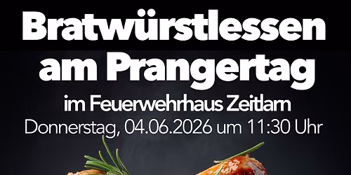 Bratw\u00fcrstlessen am Prangertag