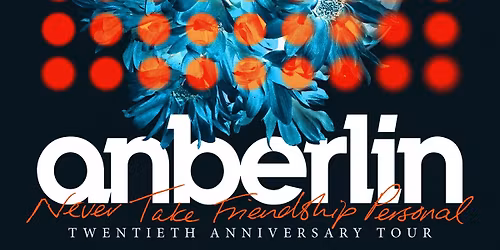 Anberlin | Never Take Friendship Personal Tour | emery | WATASHI WA 