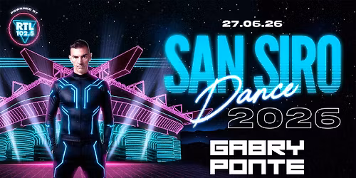 Gabry Ponte in concerto a Milano