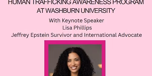 Human Trafficking Awareness Program at Washburn University