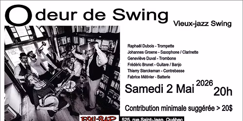ODEUR DE SWING au Fou-Bar. 