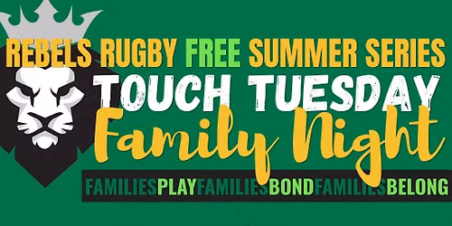 FAMILY NIGHT - FREE - SUMMER RUGBY SERIES \ud83c\udfc9 TOUCH TUESDAYS
