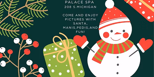 Princess Christmas Spa Party