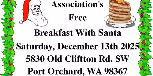 Childrens Free Pancake Breakfast with Santa