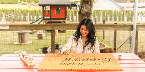 Paint n' Sip: Doormats