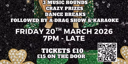 St Paddy\u2019s Drag Bingo, Show & Karaoke Party