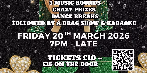 St Paddy\u2019s Drag Bingo, Show & Karaoke Party