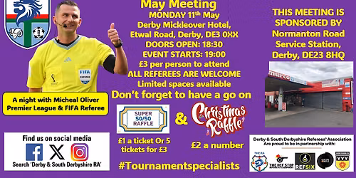 A night with select group 1 Referee 