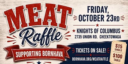 Meat Raffle Supporting Bornhava