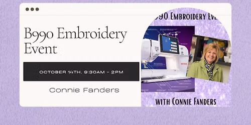 B990 Embroidery Event