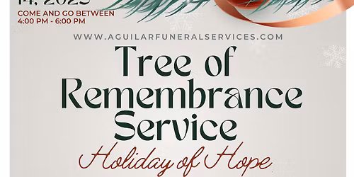 Tree of Remembrance Service - Holiday of Hope
