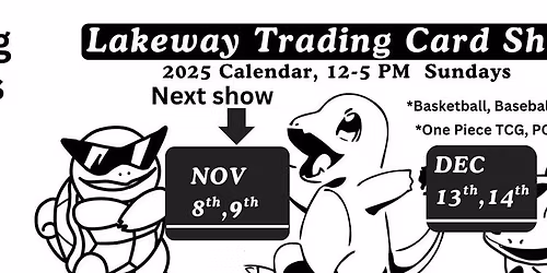 Lakeway Card Show at CraigO's