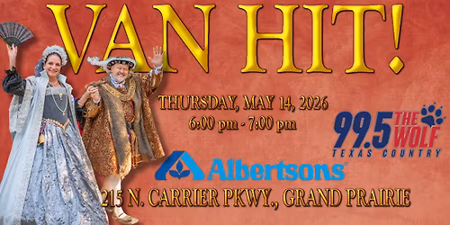 Win tickets to Scarborough Renaissance Festival at Albertsons (Grand Prairie 75050) w\/ 99.5 THE WOLF