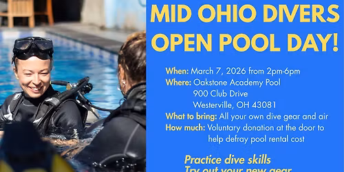 Mid Ohio Divers Open Pool Day