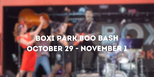 Boxi Park Boo Bash
