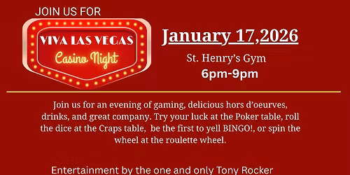 Viva Las Vegas Casino Night