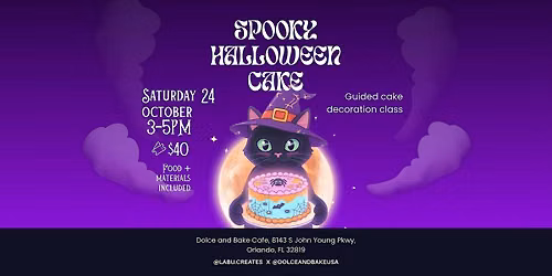 10\/24 Spooky Cake Decoration Class