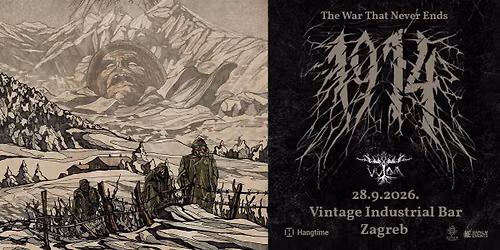 Blackened death metalci 1914 premijerno u Hrvatskoj! Gosti: Vu\u0302lom!