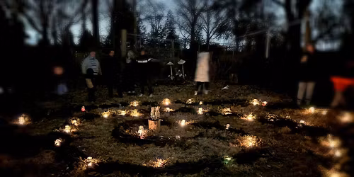 7th Annual Solstice Spiral of Light: From darkness, we begin again.