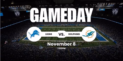 Lions vs. Dolphins