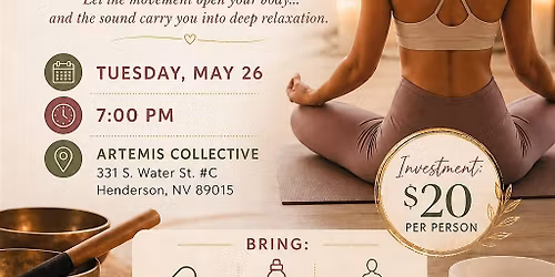 Gentle Yoga & Sound Journey Experience