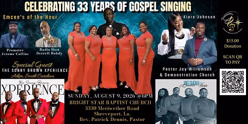 33rd Anniversary of The Greater Starlites Singers