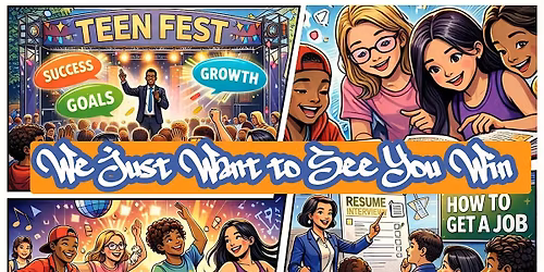 We Just Want To See You Win Teen Summer Sesh