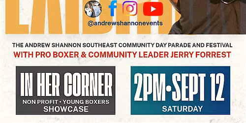 Southeast Community Day Festival | Boxing Exhibition with Jerry Forrest