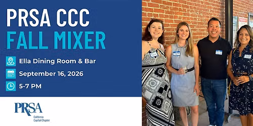 PRSA CCC Fall Happy Hour