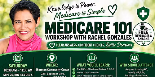 Medicare 101 Free Workshop