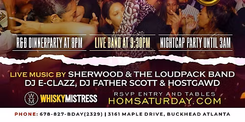 HOUSE OF MUSIC: Atlanta's #1 Rated Live Groove every Saturday!